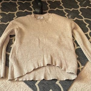 Sweater- tan- used